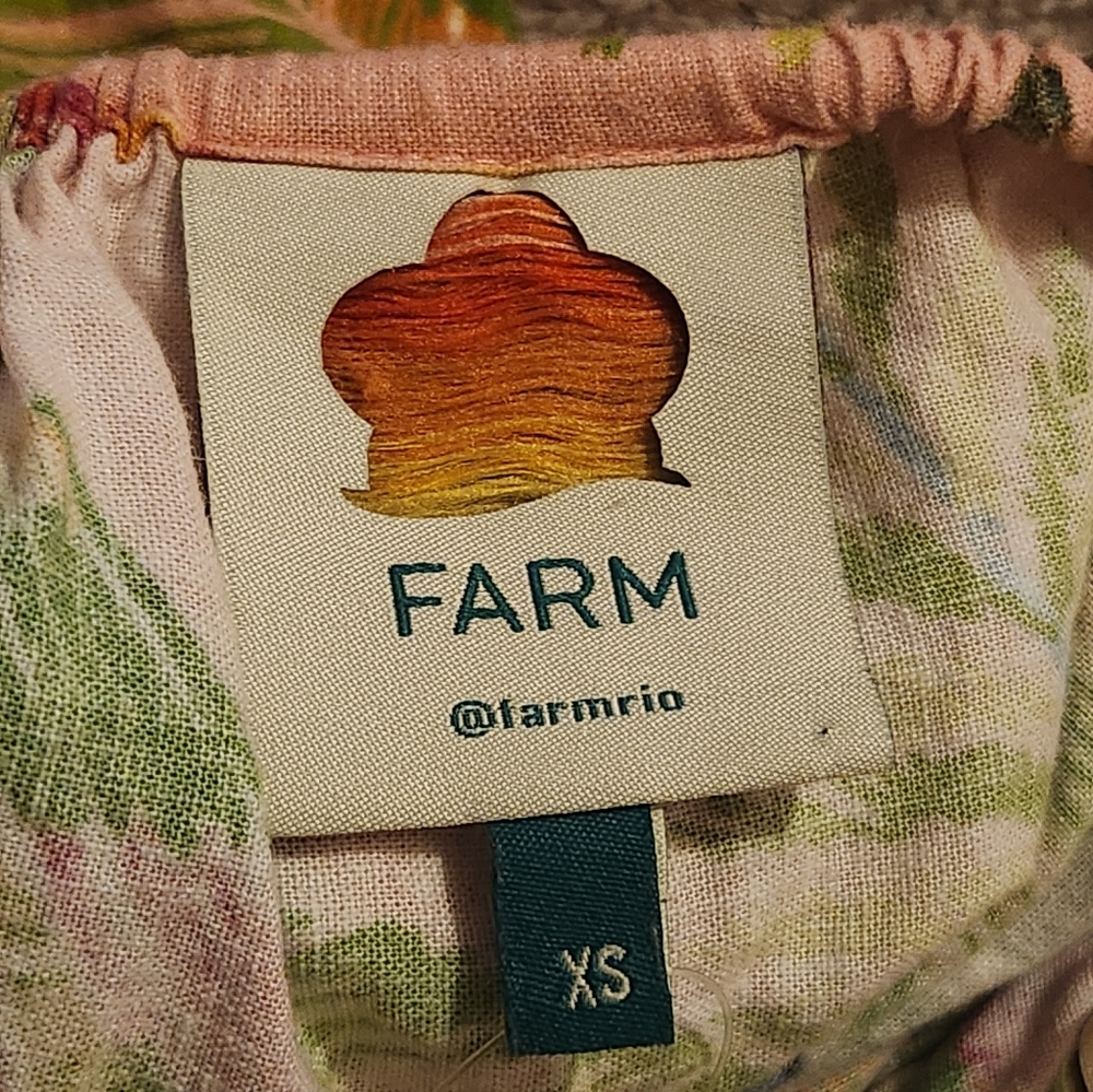 FARM Rio Tropical Parrot One-Shoulder Mini Dress - Picture 7 of 14